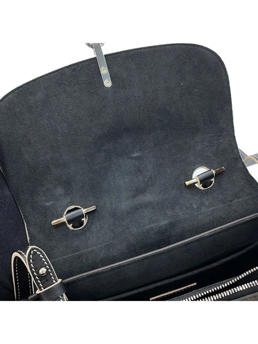 Louis Vuitton Handbag Monogram Chain It PM 2-Way Black